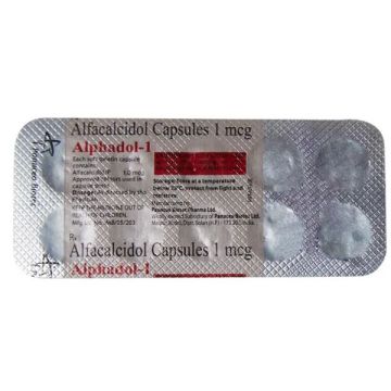 Alphadol 1 Capsule - Strip of 10