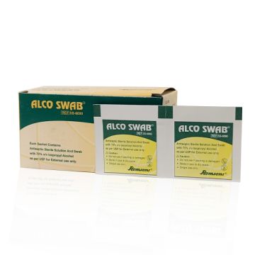 Romsons Alco Alcohol Swab Gauze- Box of 100