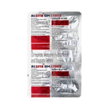 Alsita GM 1 Forte Tablet - Strip of 10