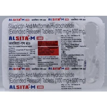 Alsita M 100 Tablet - Strip of 10