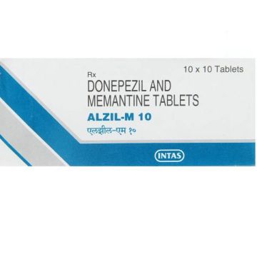 Alzil M 10 mg Tablet - Strip of 10
