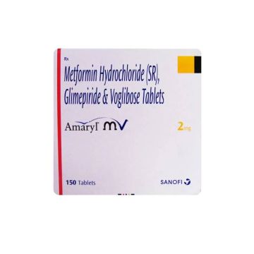 Amaryl MV 2 Tablet - Strip of 15