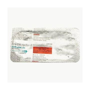 Amikamac 250 mg Injection  2 ml