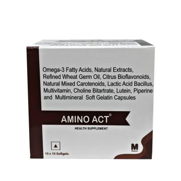 Amino Act Capsule - Strip of 10