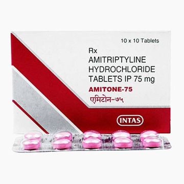 Amitone 75 Tablet - Strip of 10