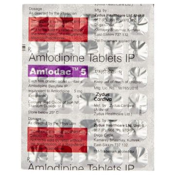 Amlodac 5 Tablet - Strip of 30