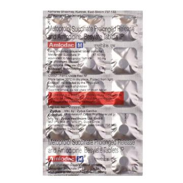 Amlodac M Tablet - Strip of 15