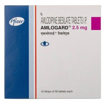 Amlogard 2.5 mg Tablet - Strip of 30