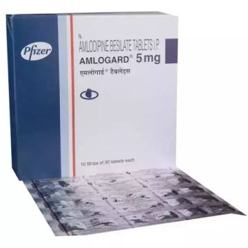 Amlogard 5 mg Tablet - Strip of 30