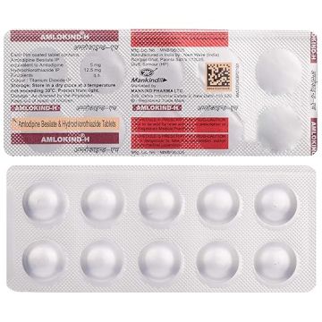 Amlokind H Tablet - Strip of 10