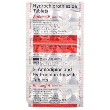 Amlong H Tablet - Strip of 15