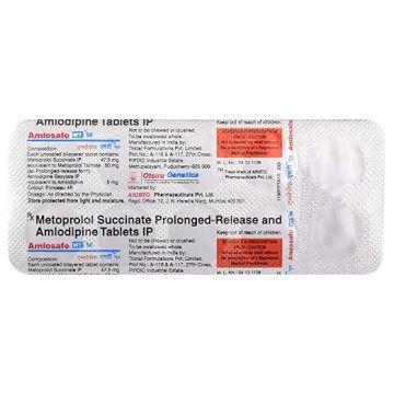 Amlosafe MT 50 mg Tablet - Strip of 10