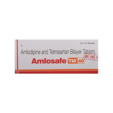 Amlosafe TM 40 Tablet - Strip of 10