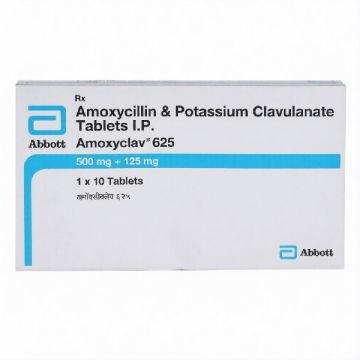 Amoxyclav 625 Tablet - Strip of 10