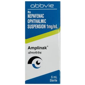 Amplinak Ophthalmic Suspension - 5 ml