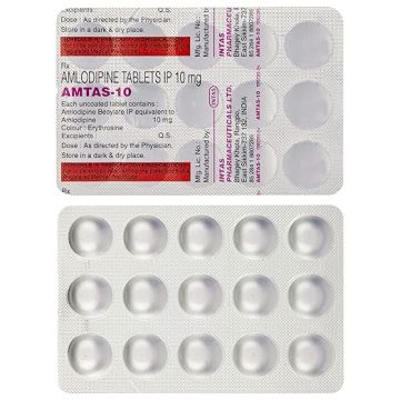 Amtas 10 mg Tablet - Strip of 15
