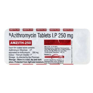 Amzith-250 Tablet - Strip of 10