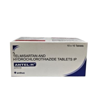 Antel H 40/12.5mg Tablet - Strip of 10