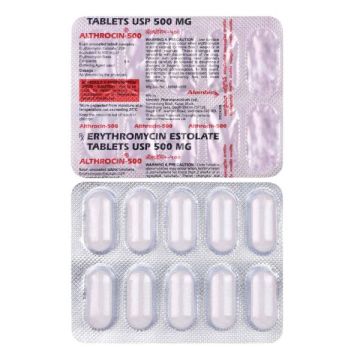 Althrocin-500 Tablet - Strip of 10