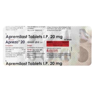 Aprezo 20 mg Tablet - Strip of 10