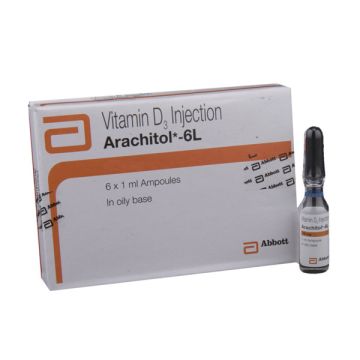 Arachitol Injection 6L IU - 6 x 1 ml Ampoules