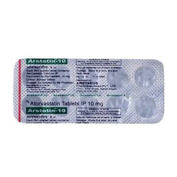 Arstatin 10 Tablet - Strip of 10