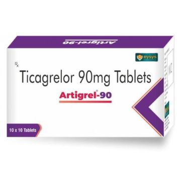 Artigrel 90 mg Tablet - Strip of 10
