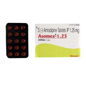 Asomex 1.25 mg Tablet - Strip of 15