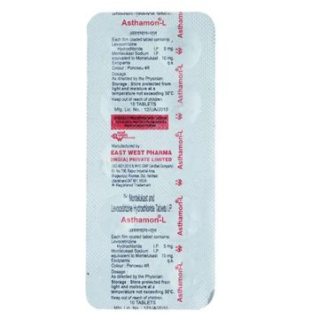 Asthamon L Tablet - Strip of 10
