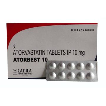 Atorbest 10 Tablet - Strip of 10