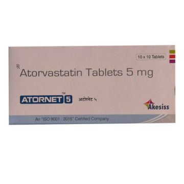 Atornet 5 mg Tablet - Strip of 10