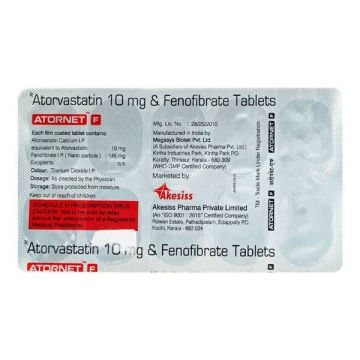 Atornet F Tablet - Strip of 10