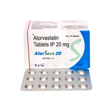 Atorsave 20 Tablet - Strip of 15