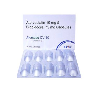 Atorsave CV 10 Capsule - Strip of 10