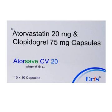 Atorsave CV 20 Capsule - Strip of 10