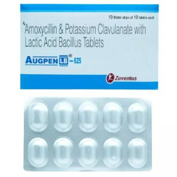 Augpen LB 625 Tablet - Strip of 10