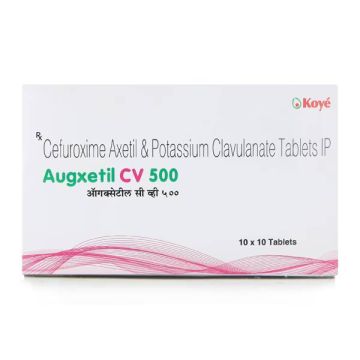 Augxetil CV 500 Tablet - Strip of 10