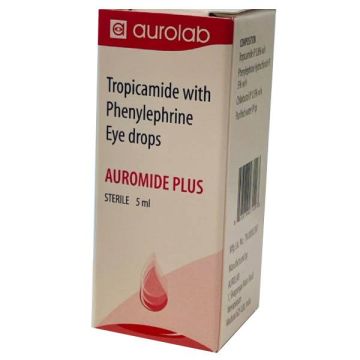 Auromide Plus Eye Drops - 5 ml