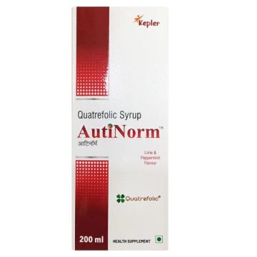 Autinorm Lime & Peppermint Flavour Syrup - 200 ml