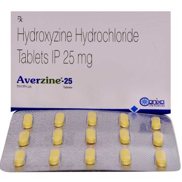 Averzine 25 mg Tablet - Strip of 15