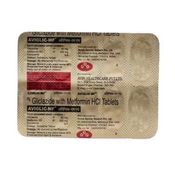 Aviglic MF Tablet - Strip of 10