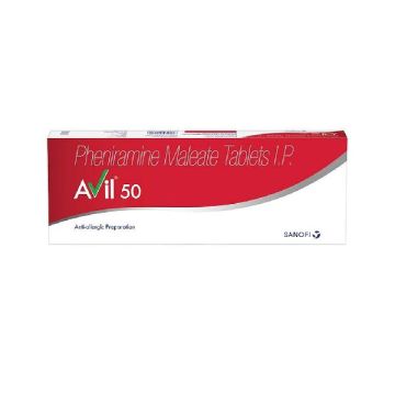 Avil 50 mg Tablet - Strip of 15