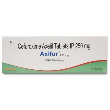 Axifur 250 mg Tablet - Strip of 10