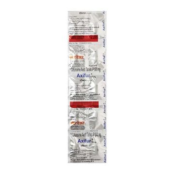 Axifur 500 mg Tablet - Strip of 10
