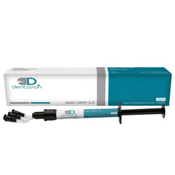 Dentaxon Axo Cem-LC Light Cured GIC - 2g