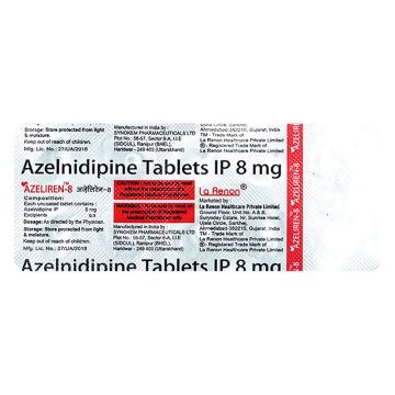 Azeliren 8 mg Tablet - Strip of 10