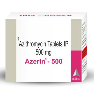 Azerin 500mg Tablet - Strip of 6