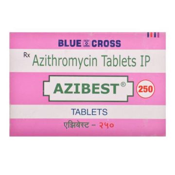 Azibest 250 mg Tablet - Strip of 6