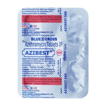 Azibest 500 mg Tablet - Strip of 5