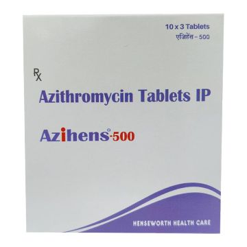 Azihens 500 Tablet - Strip of 3